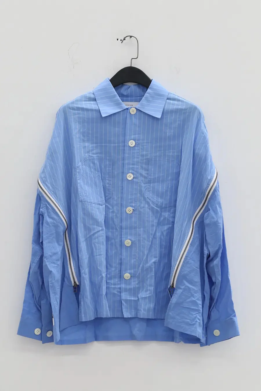 FACETASM Striped Zip Shirt MIMI-SH-U03 - Image 18