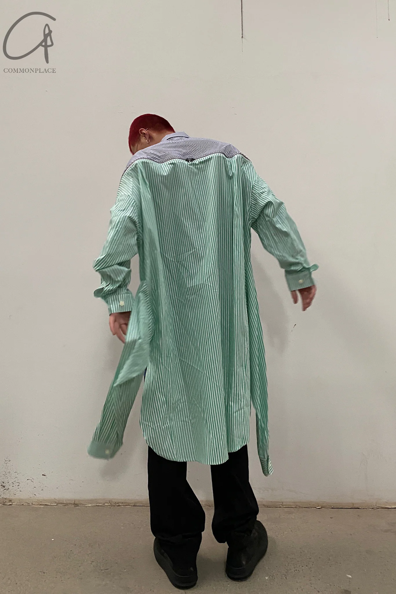 FACETASM High and Low Zip Four Sleeve Shirt MIMI-SH-U01 - Image 19