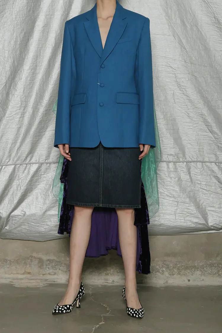 Facetasm FT-JKW02-LL yarn splicing suit