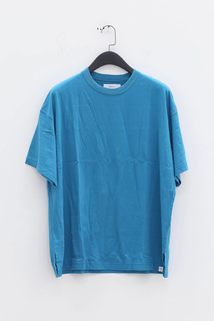 FACETASM large ribbed T-shirt MIMI-TEE-U01 blue - Image 6