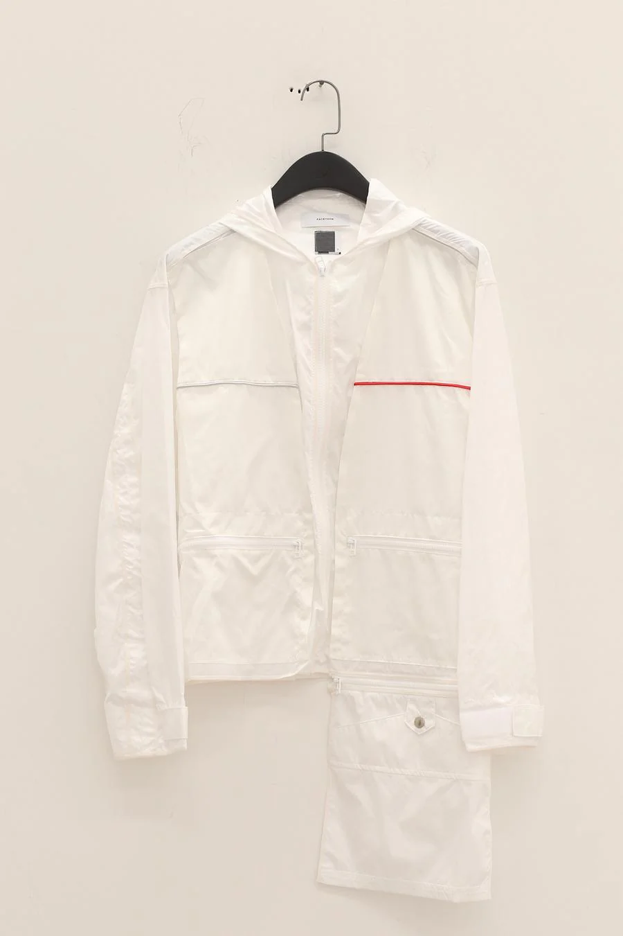FACETASM Layered trench coat MIMI-JK-M06 white - Image 8