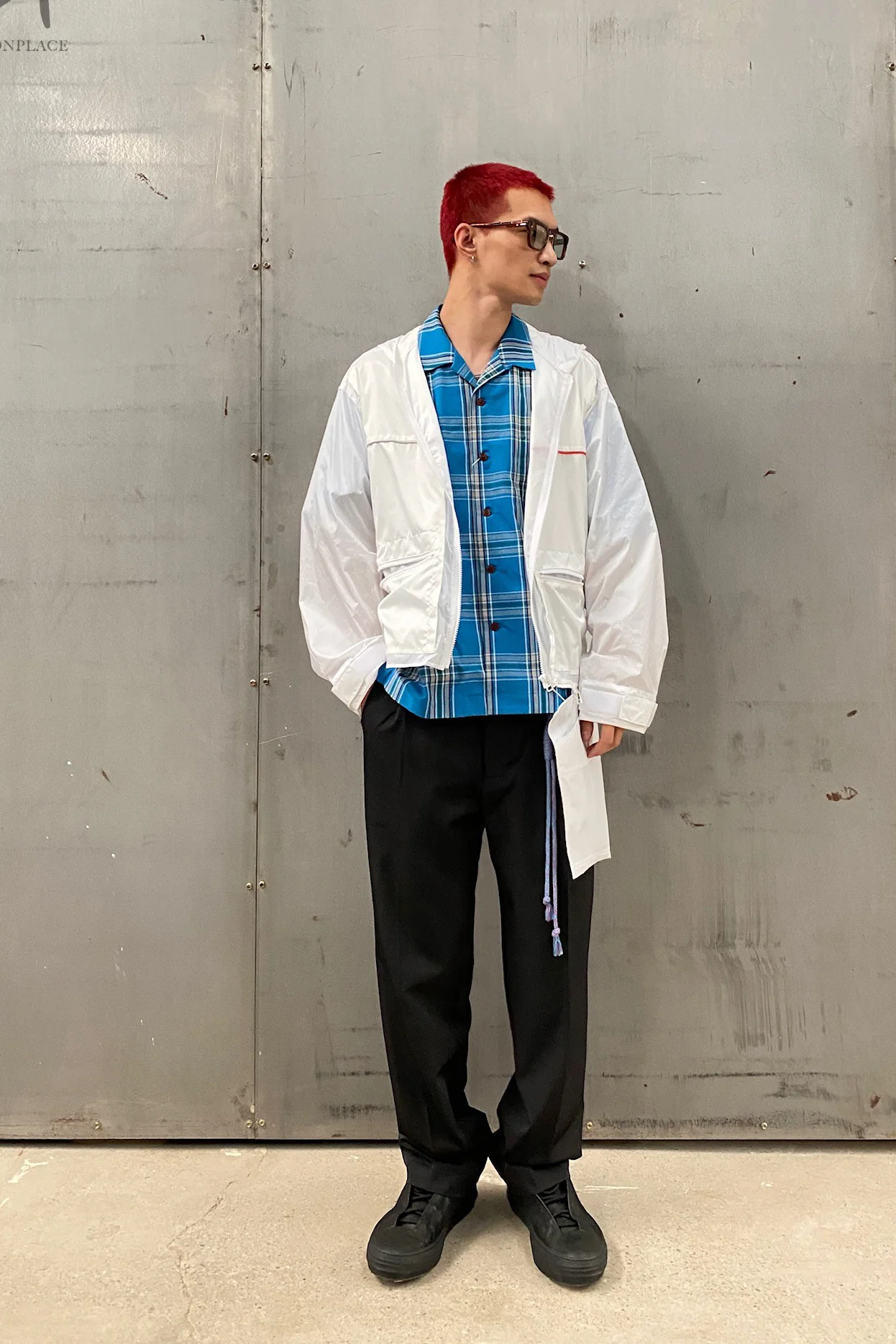 FACETASM plaid large shirt MIMI-SH-U04 - Image 21