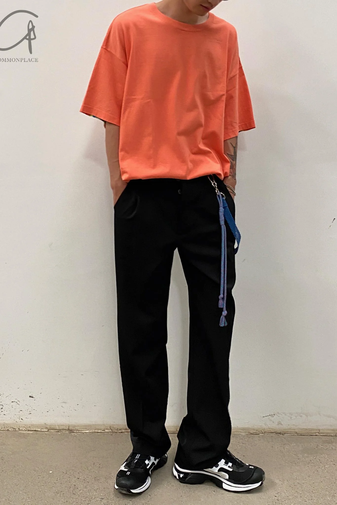 FACETASM ribbed large T-shirt MIMI-TEE-U01 pink - Image 5