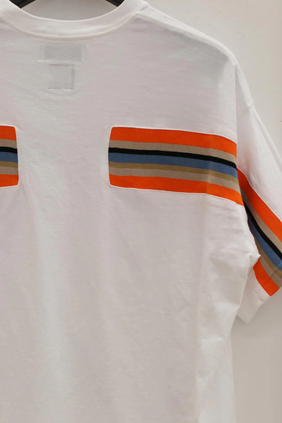 FACETASM Ribbed Oversized T-Shirt ABH-TEE-U07 White - Image 8