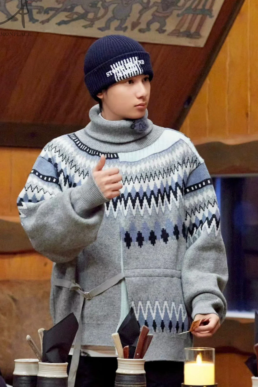 FACETASM wool sweater MKS-KN-U03 - Image 5