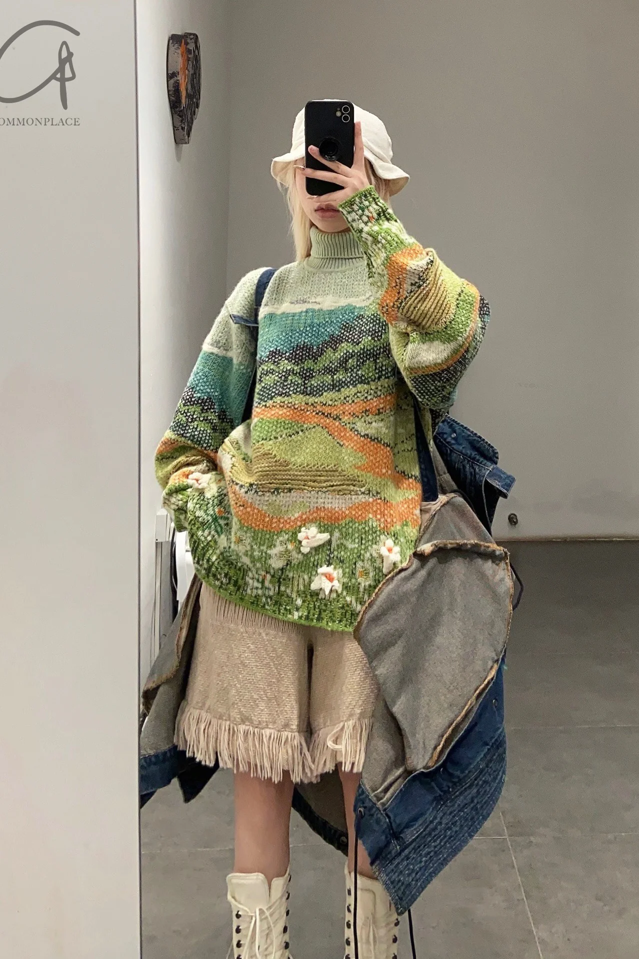 FACETASM mid-length denim jacket YA-CO-U03 - Image 23