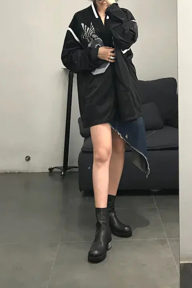 FACETASM Hollow Embroidery Panel Jacket YA-SW-M09 - Image 4