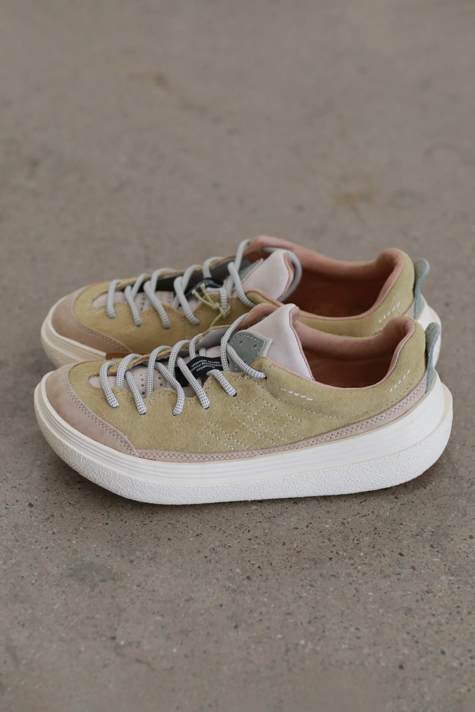 Flower Mountain/Hanayama Fami Family Casual Shoes FM-FM108038-XTPWHMB New Camel/Pampas Yellow/Beige (FM108032) - Image 2
