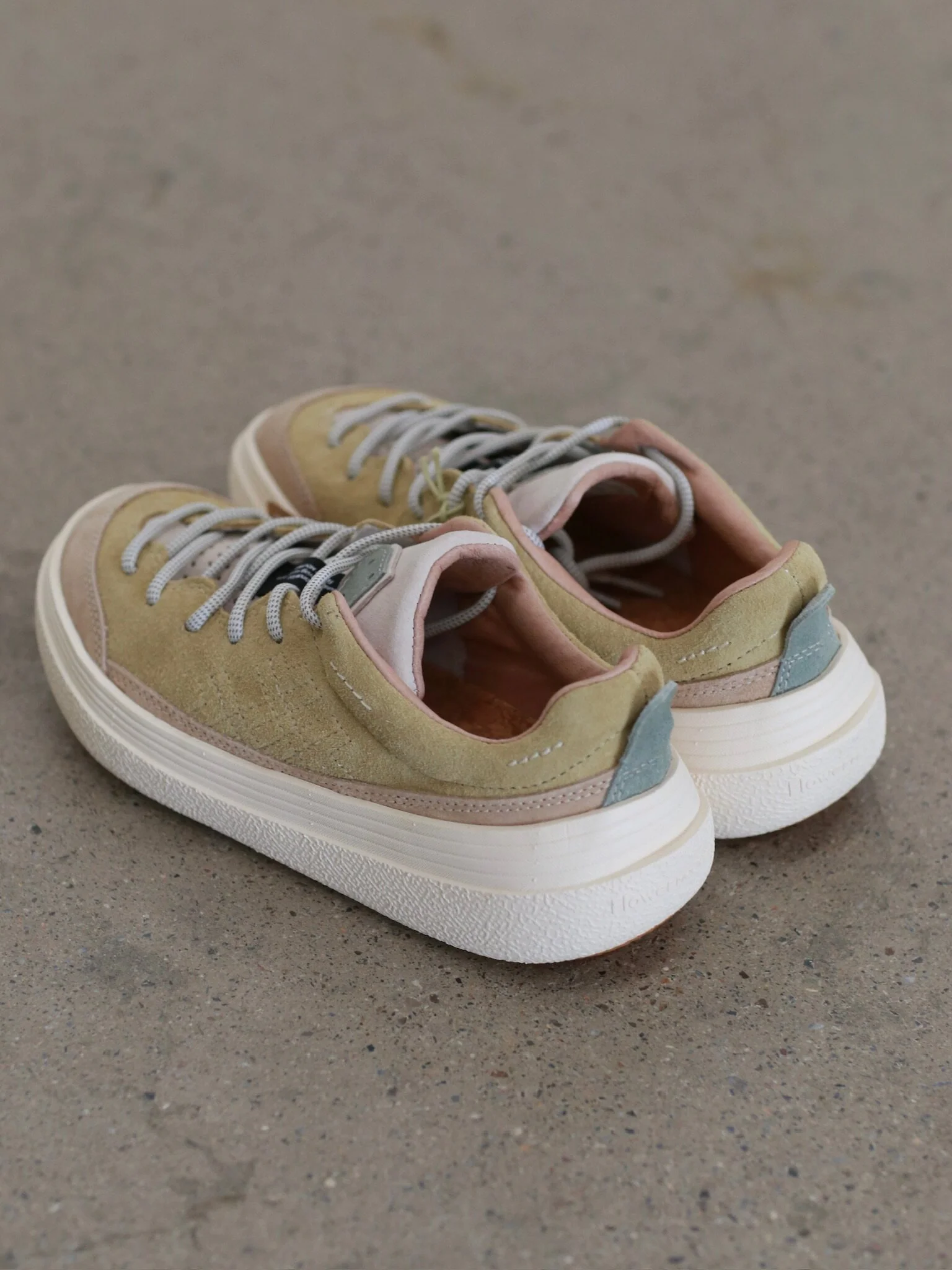 Flower Mountain/Hanayama Fami Family Casual Shoes FM-FM108038-XTPWHMB New Camel/Pampas Yellow/Beige (FM108032) - Image 4