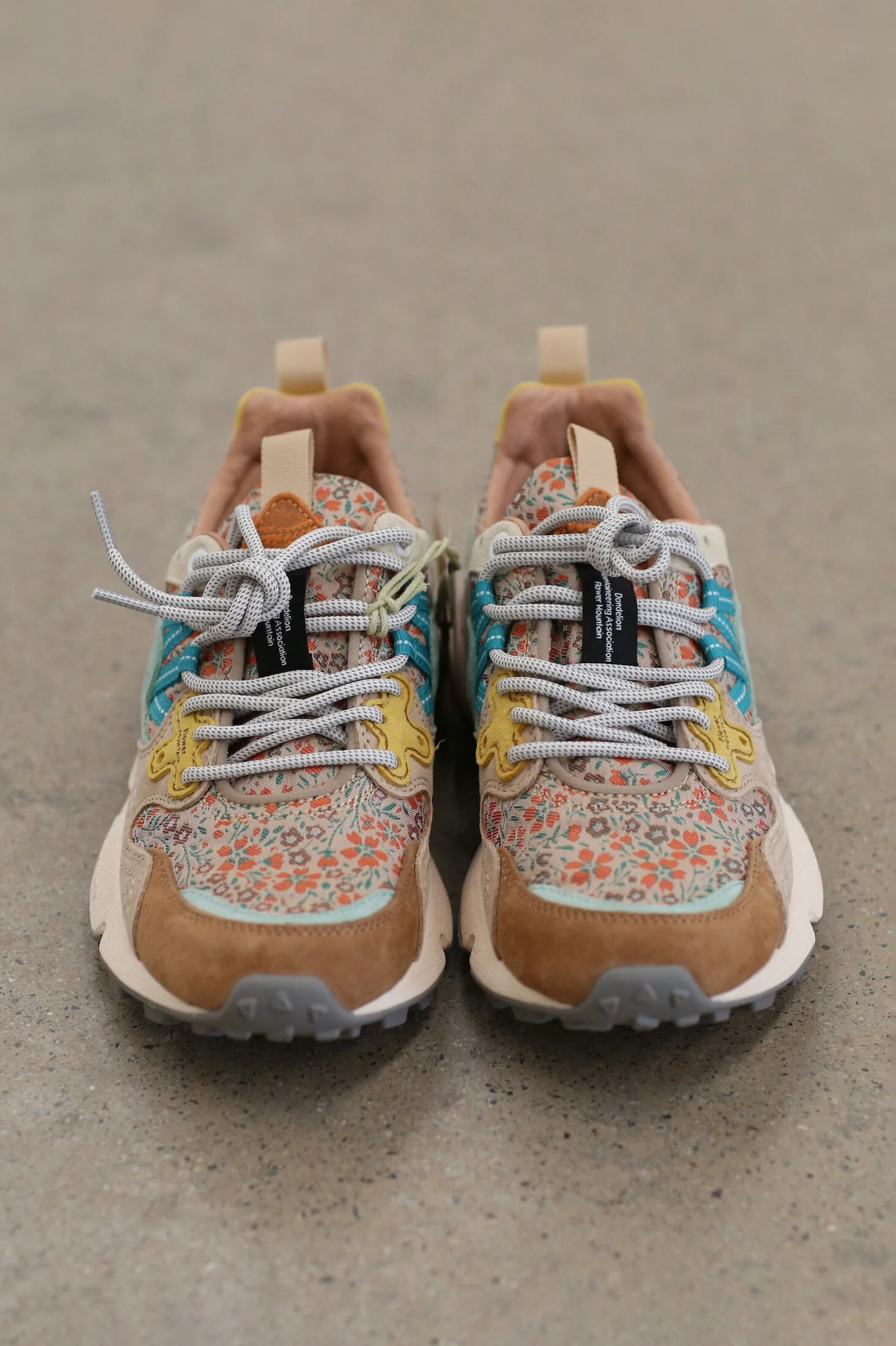 Flower Mountain/Mountain Mist Flower Field YAMANO 3 Sneaker Series FM-FM63817-HSZTDSL Floral Brown/Camel/Light Green