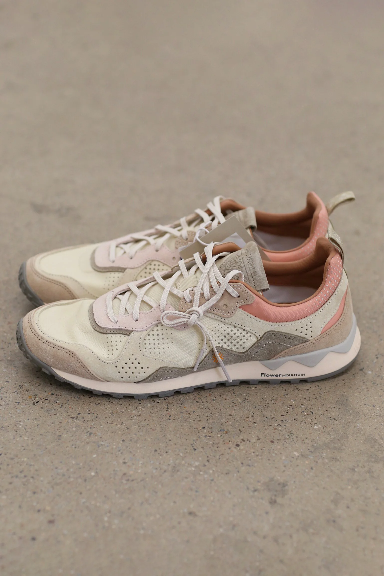 Flower Mountain/Mountain Mist Flower Wild Pure Pu'er 10th Anniversary Sneakers FM-FM122005-XTQHLXH New Camel/Light Gray-Green/Apricot Yellow - Image 2