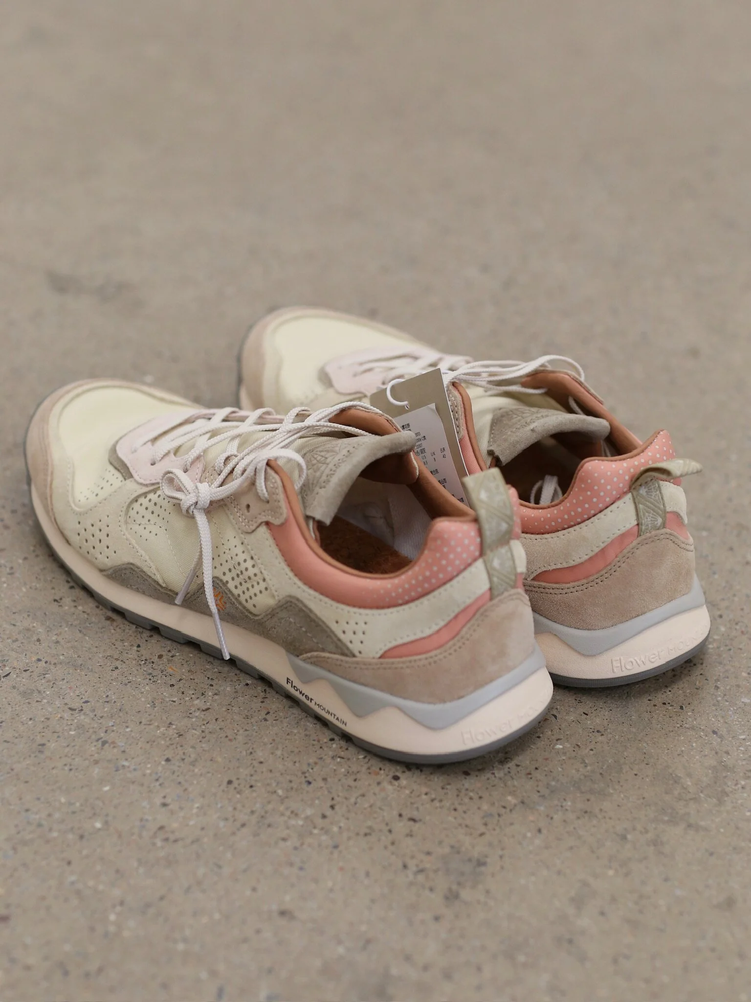 Flower Mountain/Mountain Mist Flower Wild Pure Pu'er 10th Anniversary Sneakers FM-FM122005-XTQHLXH New Camel/Light Gray-Green/Apricot Yellow - Image 3