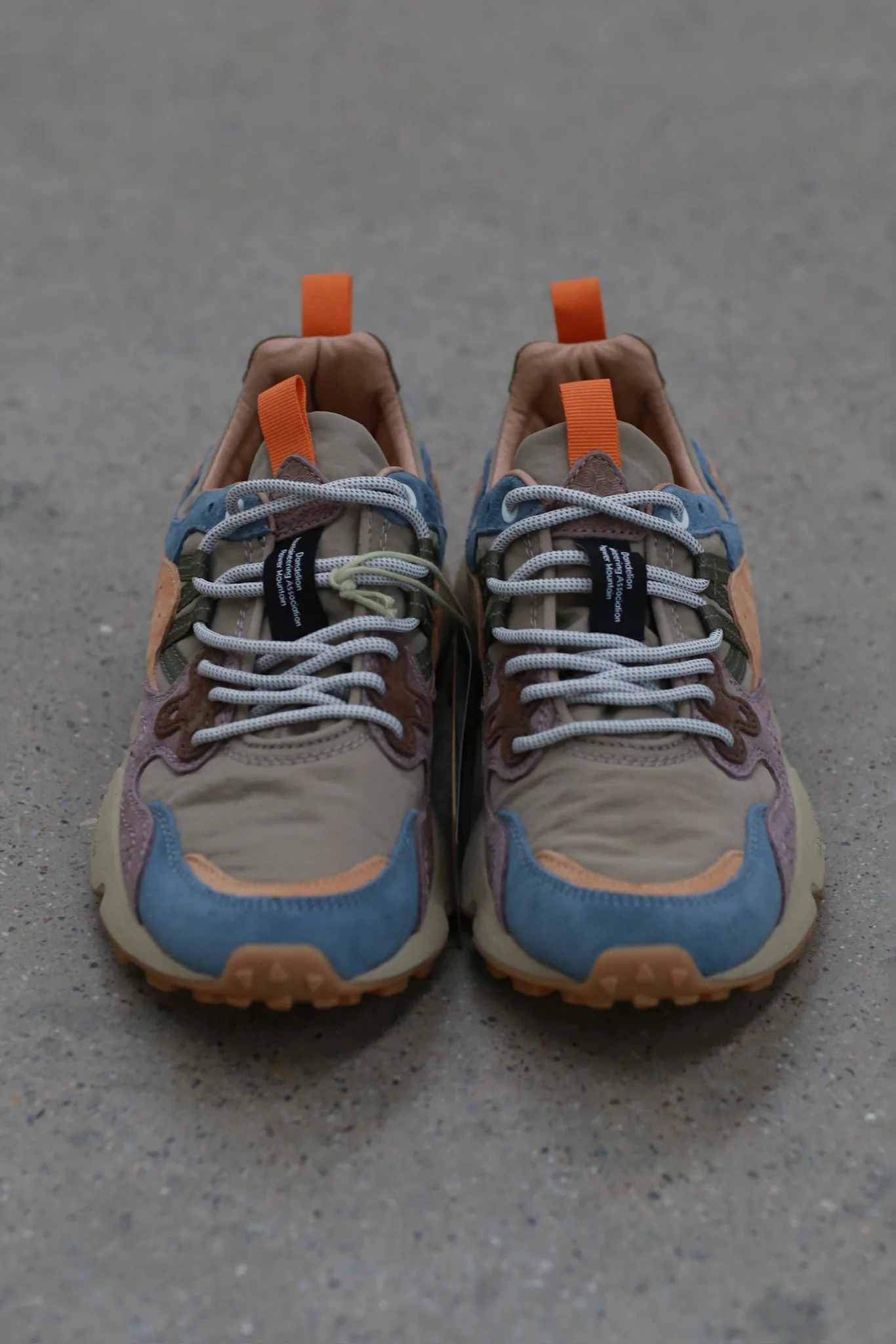 Flower Mountain/YAMANO 3 Hiking Shoes Series FM-FM63658-XALXYZ (Apricot/Dark Blue/Lilac) (FM63568) - Image 2