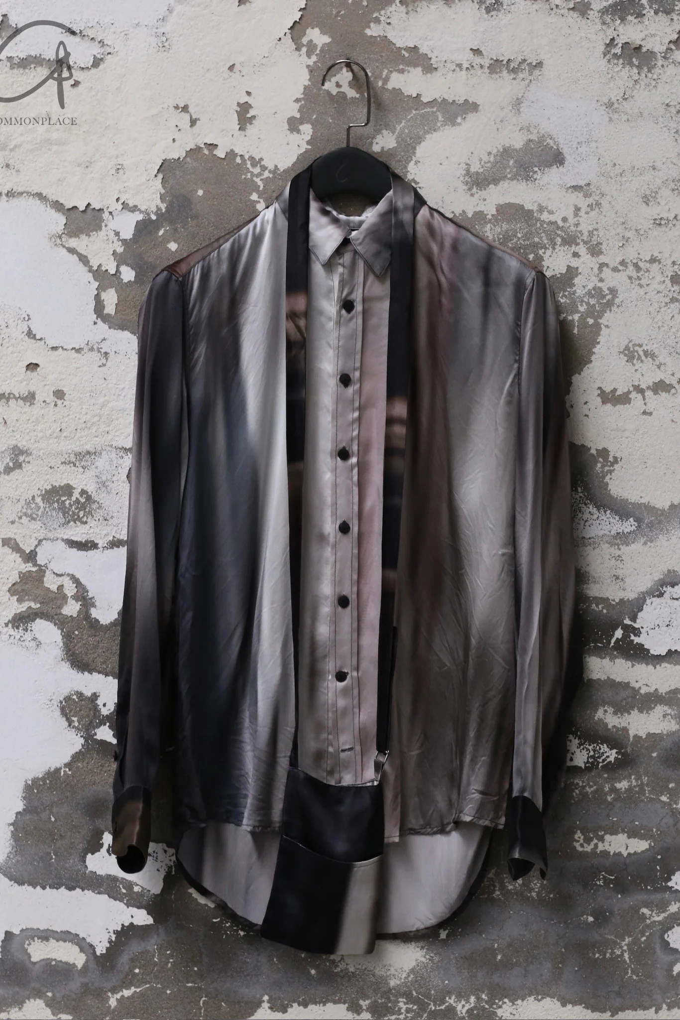 GEOFFREY B. SMALL 25 Spring/Summer Handmade Custom Tailored Shirt Series GBS-EV8S05-SXYR (with mini crossbody bag) EV8S10