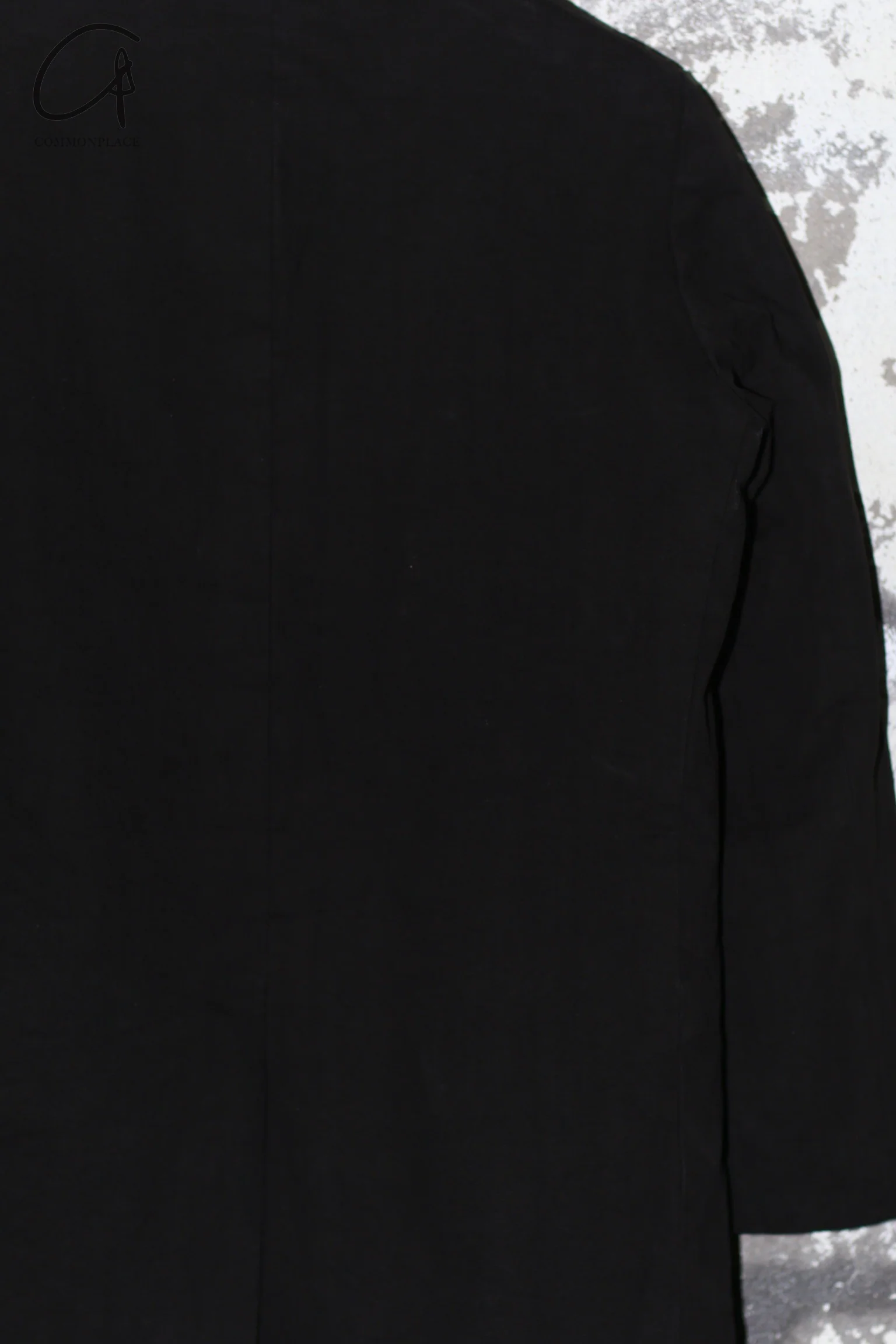GEOFFREY B. SMALL Button-down collar square hem jacket GBS-EV7WJ10-HEI Black - Image 3