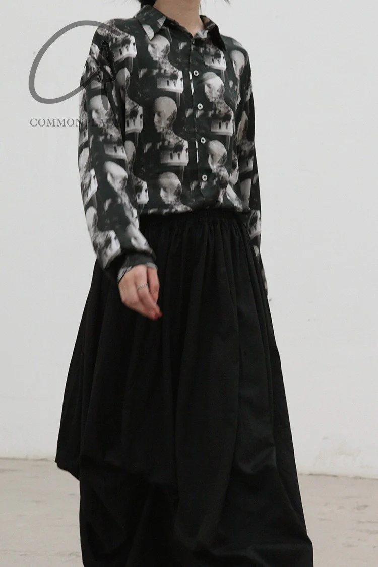GEOFFREY B. SMALL Hand-made women's short skirt SEWG09 - Image 5