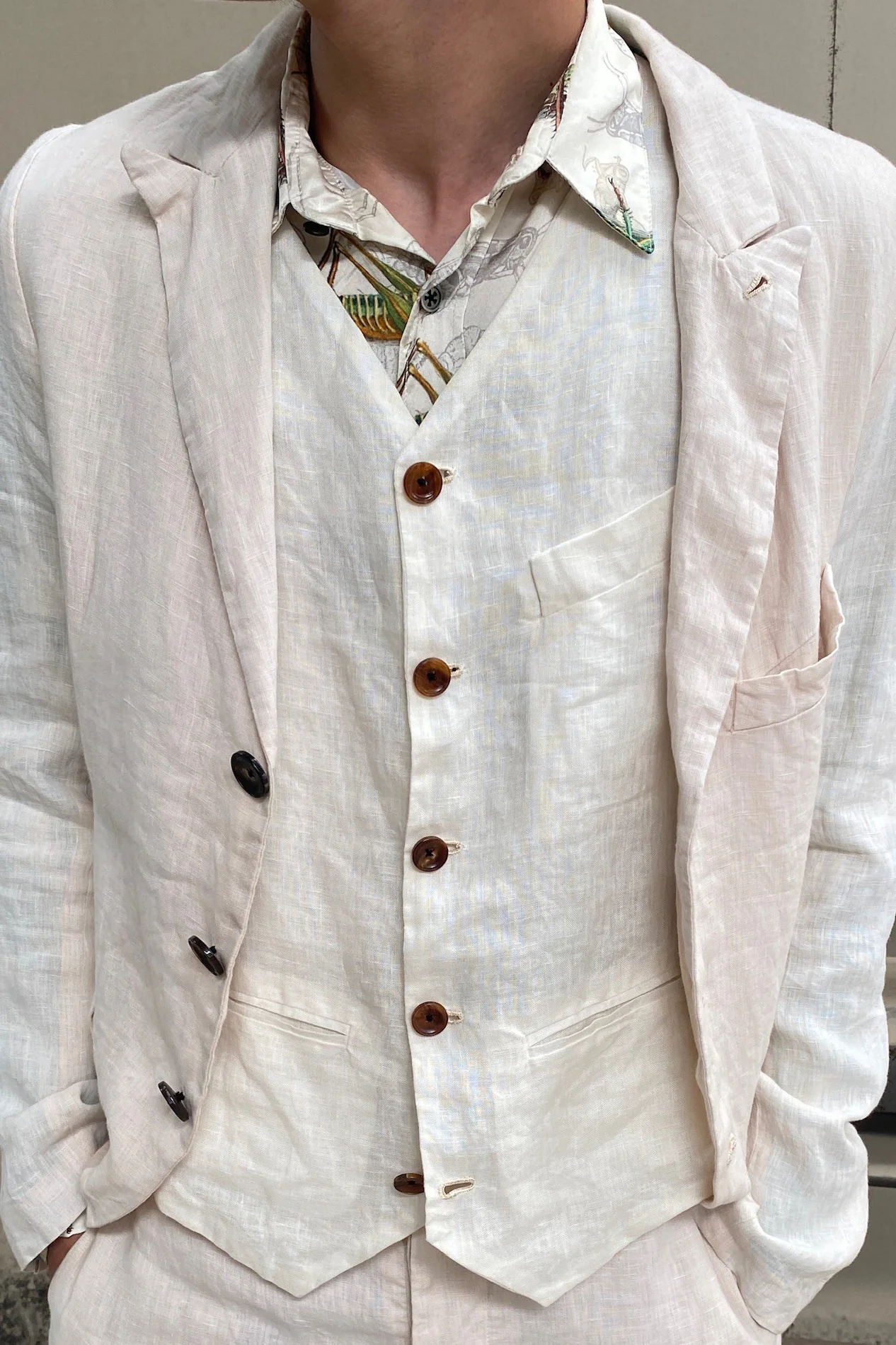GEOFFREY B. SMALL handmade vest HUJ04 - Image 19