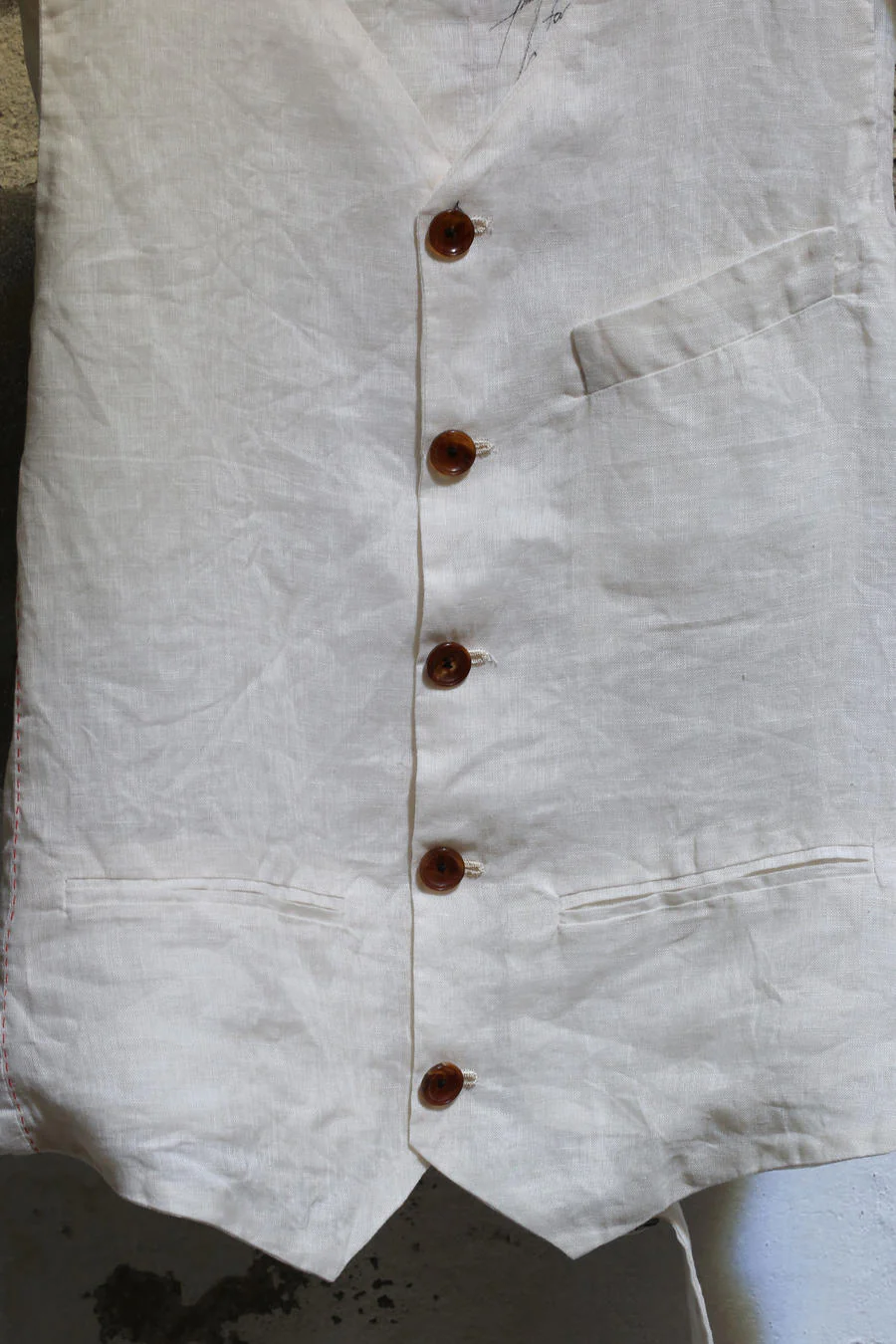 GEOFFREY B. SMALL handmade vest HUJ04 - Image 3