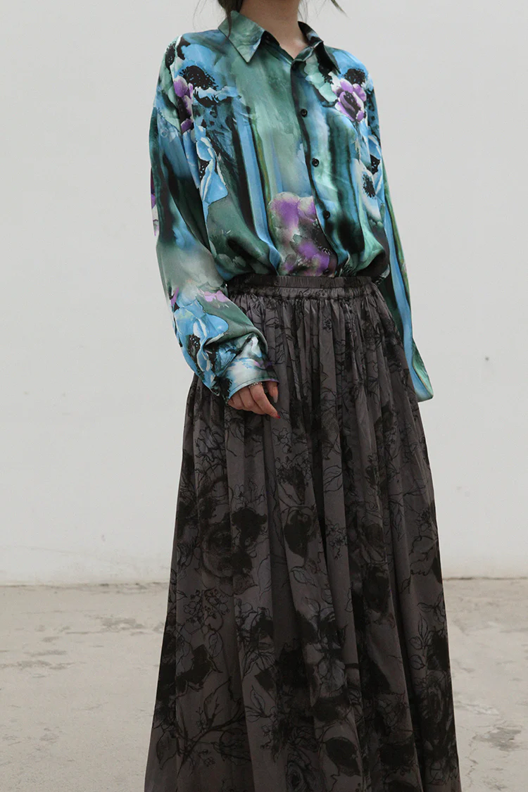 GEOFFREY B. SMALL handmade women's skirt RNWG01 - Image 26