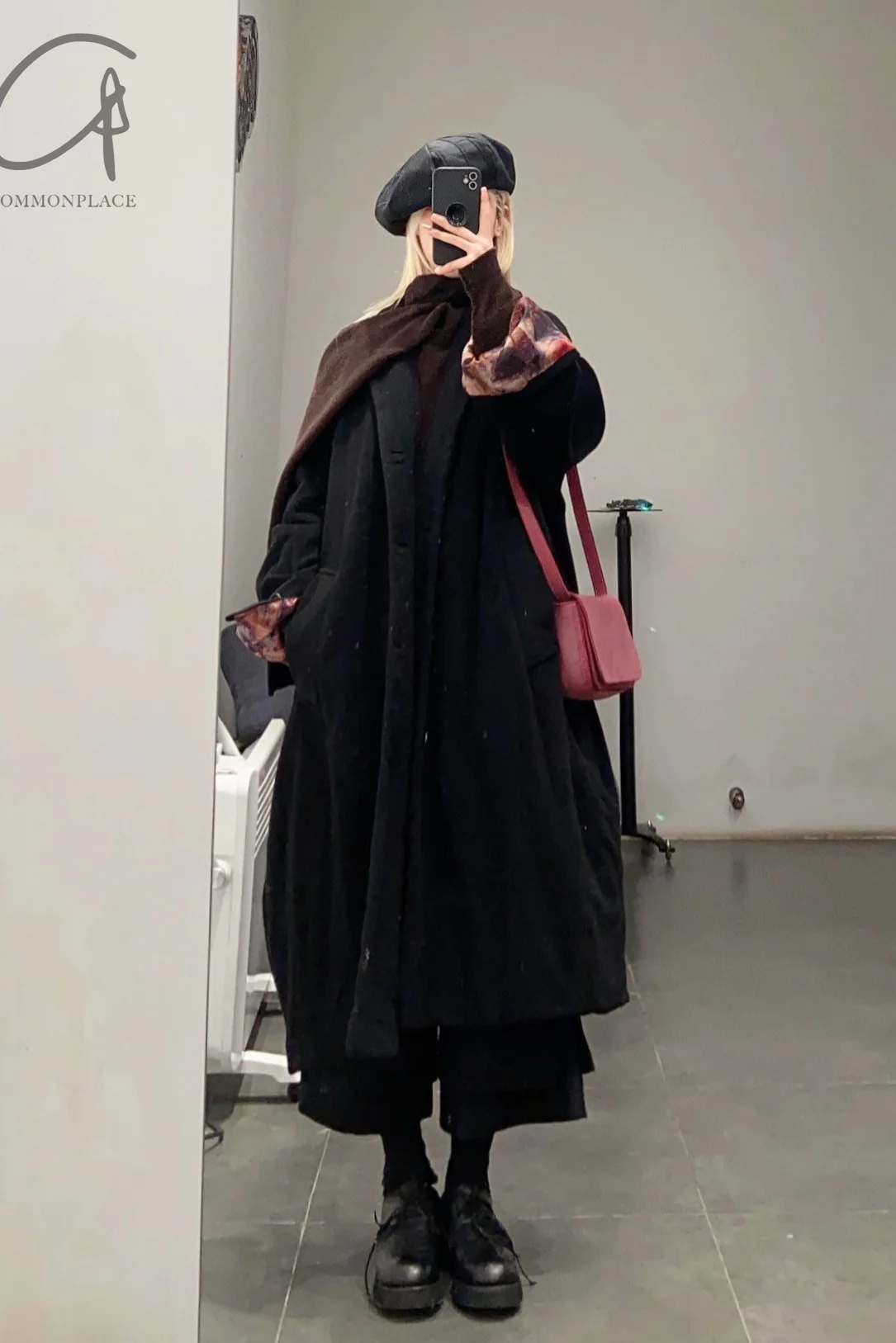Geoffrey B. Small lapel coat CLC02 red printing dye - Image 6