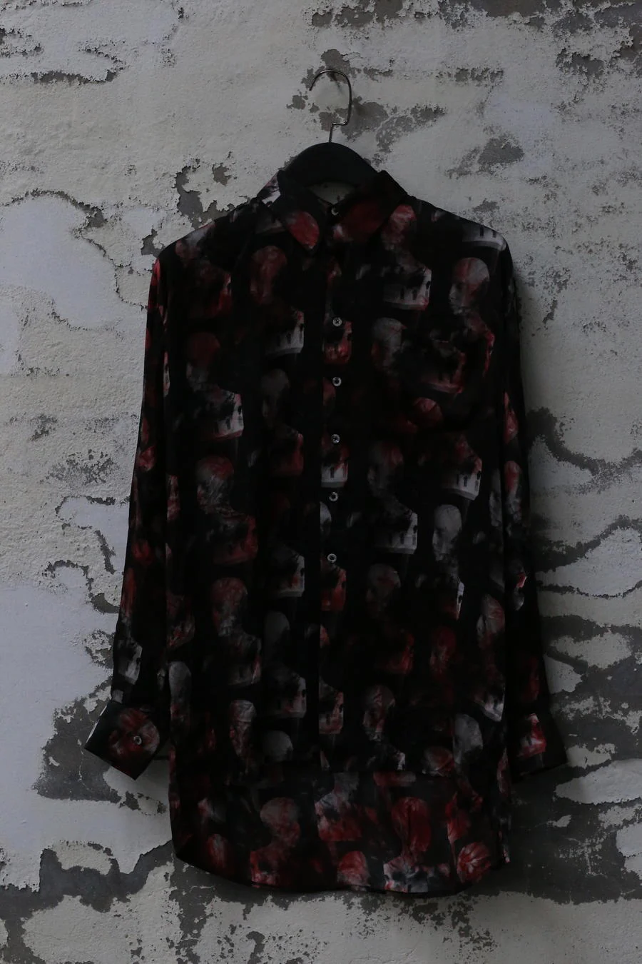 GEOFFREY B. SMALL Heavy Silk Lining Collection V Unisex GBS-CVS06-RHYH Church Dyed Red Print Tie Dye PGBS3 - Image 10
