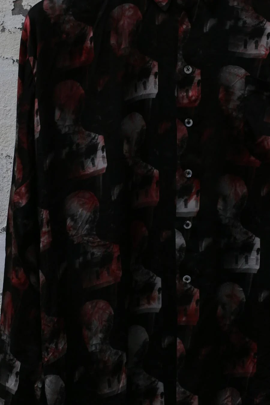GEOFFREY B. SMALL Heavy Silk Lining Collection V Unisex GBS-CVS06-RHYH Church Dyed Red Print Tie Dye PGBS3 - Image 11