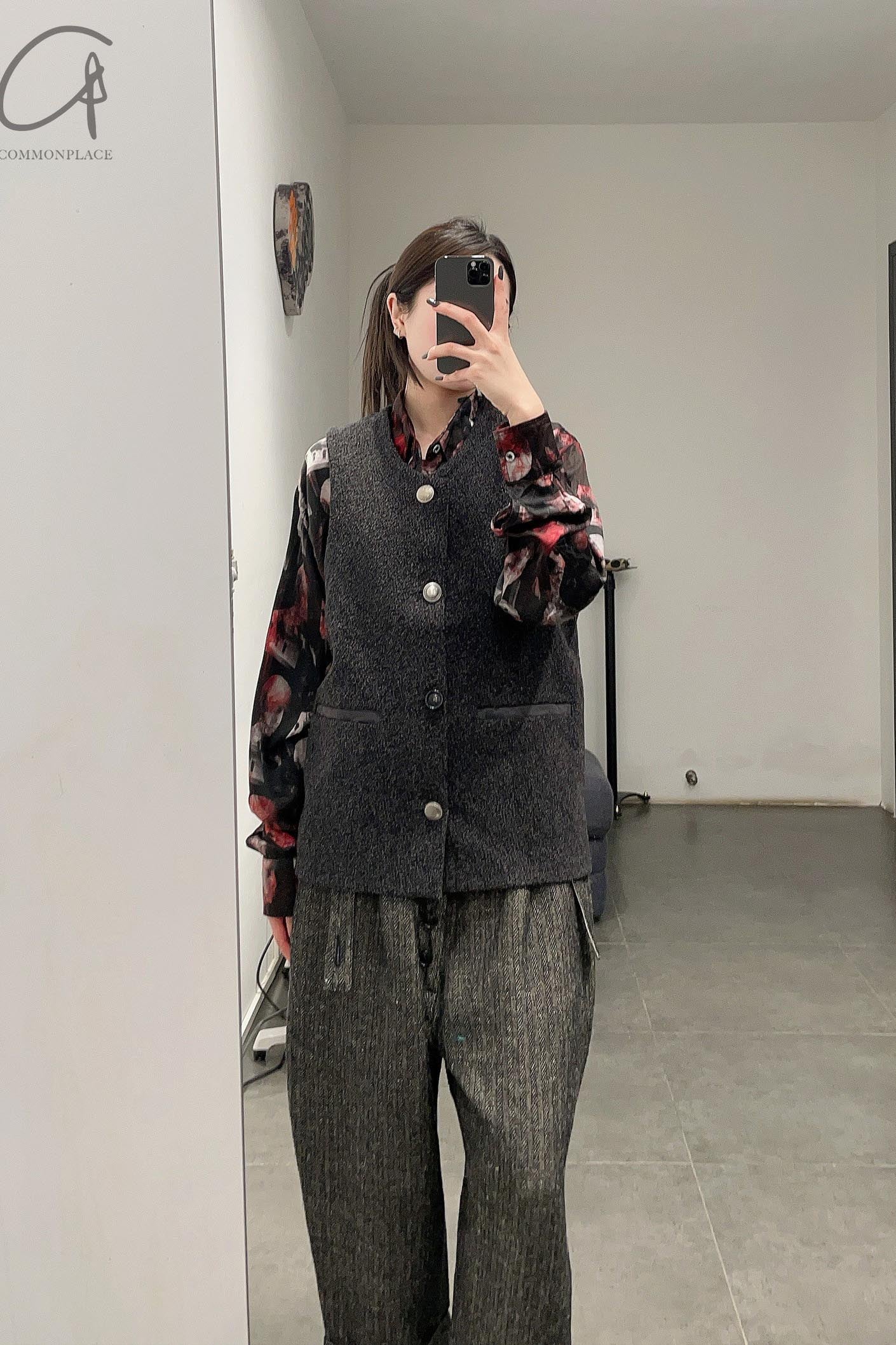 GEOFFREY B. SMALL Heavy Silk Lining Collection V Unisex GBS-CVS06-RHYH Church Dyed Red Print Tie Dye PGBS3 - Image 18
