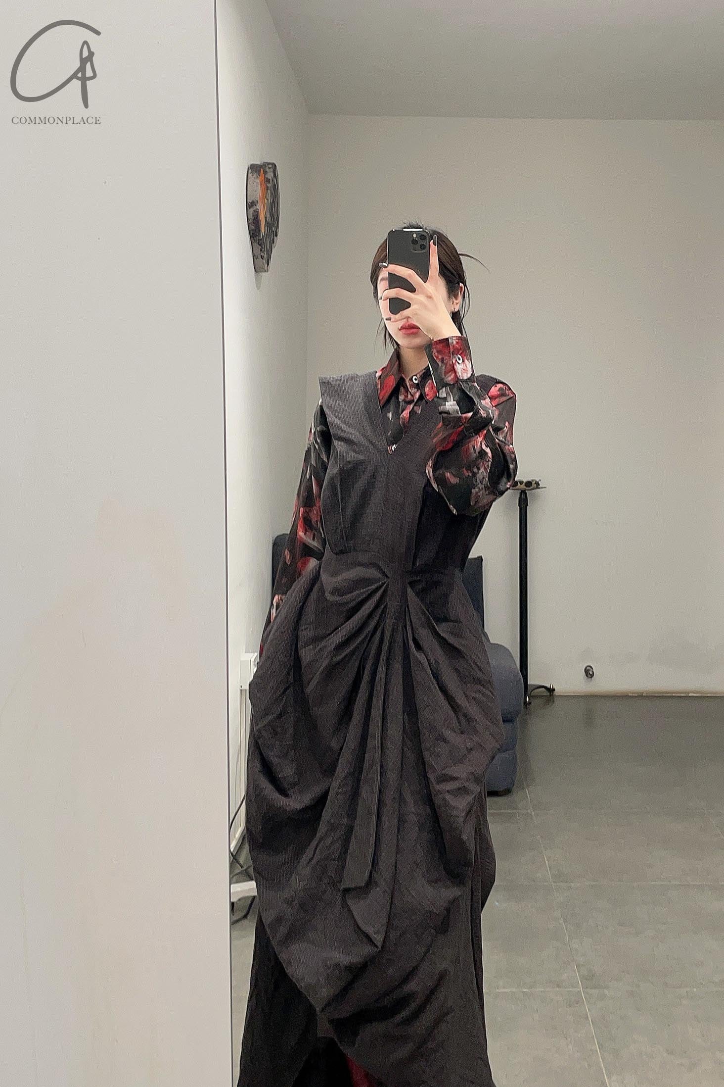 GEOFFREY B. SMALL Heavy Silk Lining Collection V Unisex GBS-CVS06-RHYH Church Dyed Red Print Tie Dye PGBS3 - Image 19