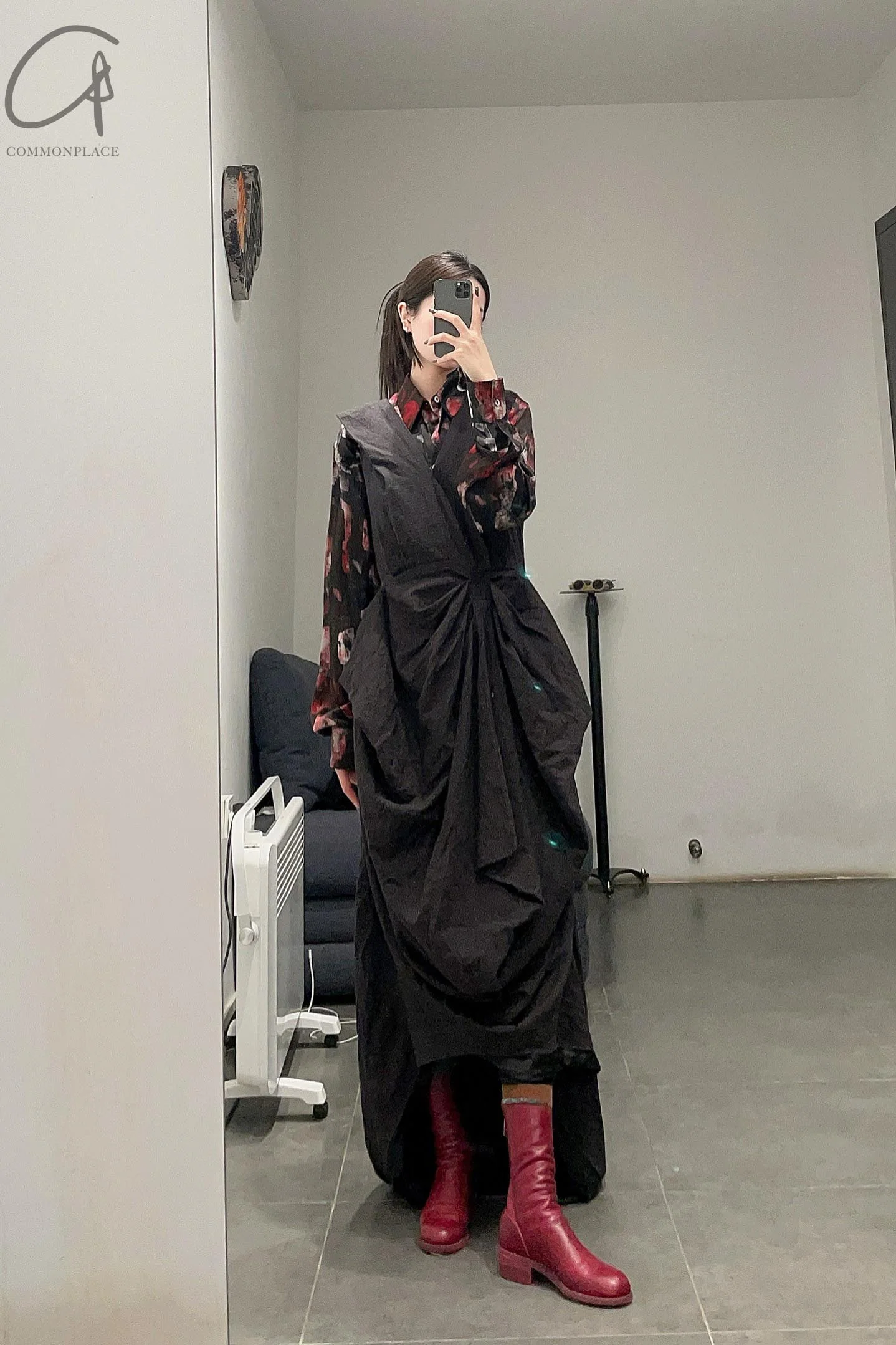 GEOFFREY B. SMALL Heavy Silk Lining Collection V Unisex GBS-CVS06-RHYH Church Dyed Red Print Tie Dye PGBS3 - Image 23