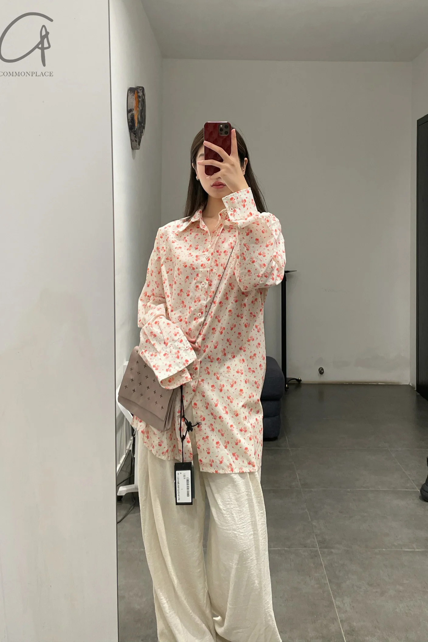 Geoffrey B. Small shirt GRS08 Pink Flower Print 28 - Image 5