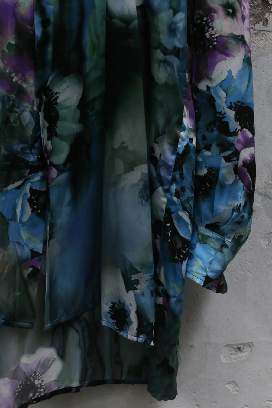 GEOFFREY B. SMALL Silk Shirt GRS08 Violet (Decoration 2) - Image 12