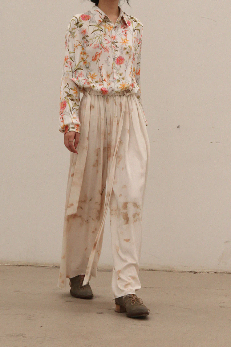 GEOFFREY B. SMALL Silk Shirt GRS08 Spring (Color 6) - Image 4
