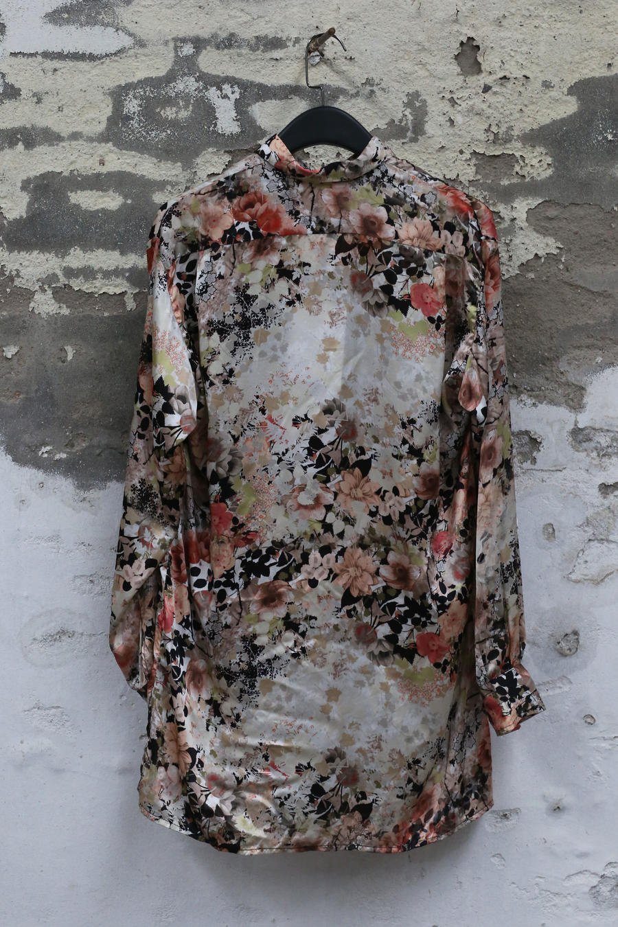 GEOFFREY B. SMALL Silk Shirt GRS08 Spring Flowers and Autumn Real (Color 7) - Image 12