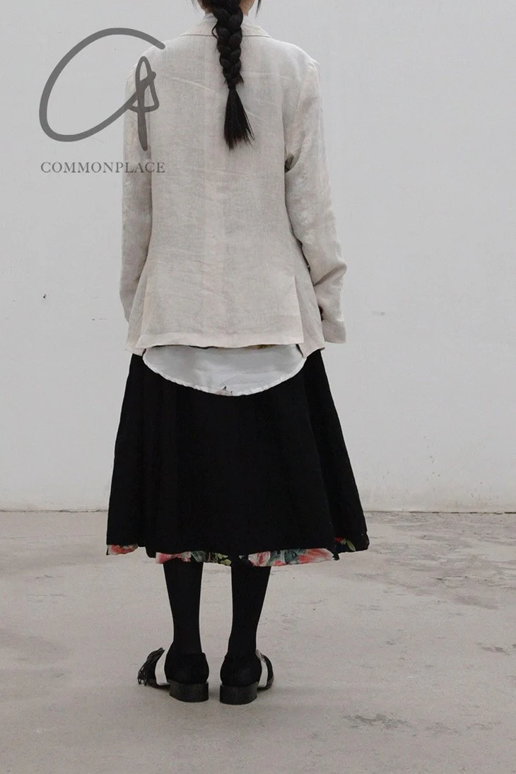Geoffrey B. Small skirt CVWG03 Black 1 - Image 14
