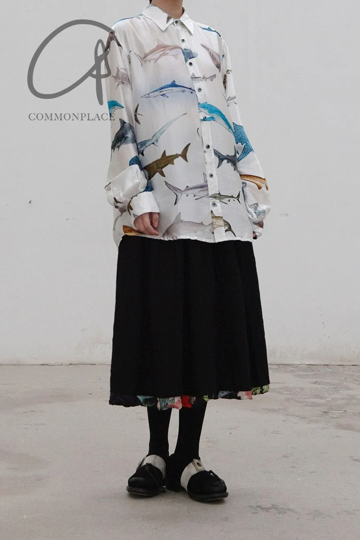 Geoffrey B. Small skirt CVWG03 Black 1 - Image 16