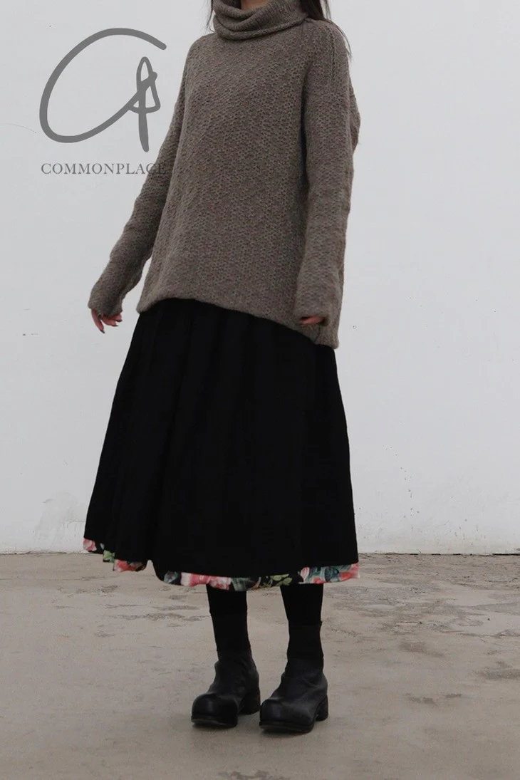 Geoffrey B. Small skirt CVWG03 Black 1 - Image 6