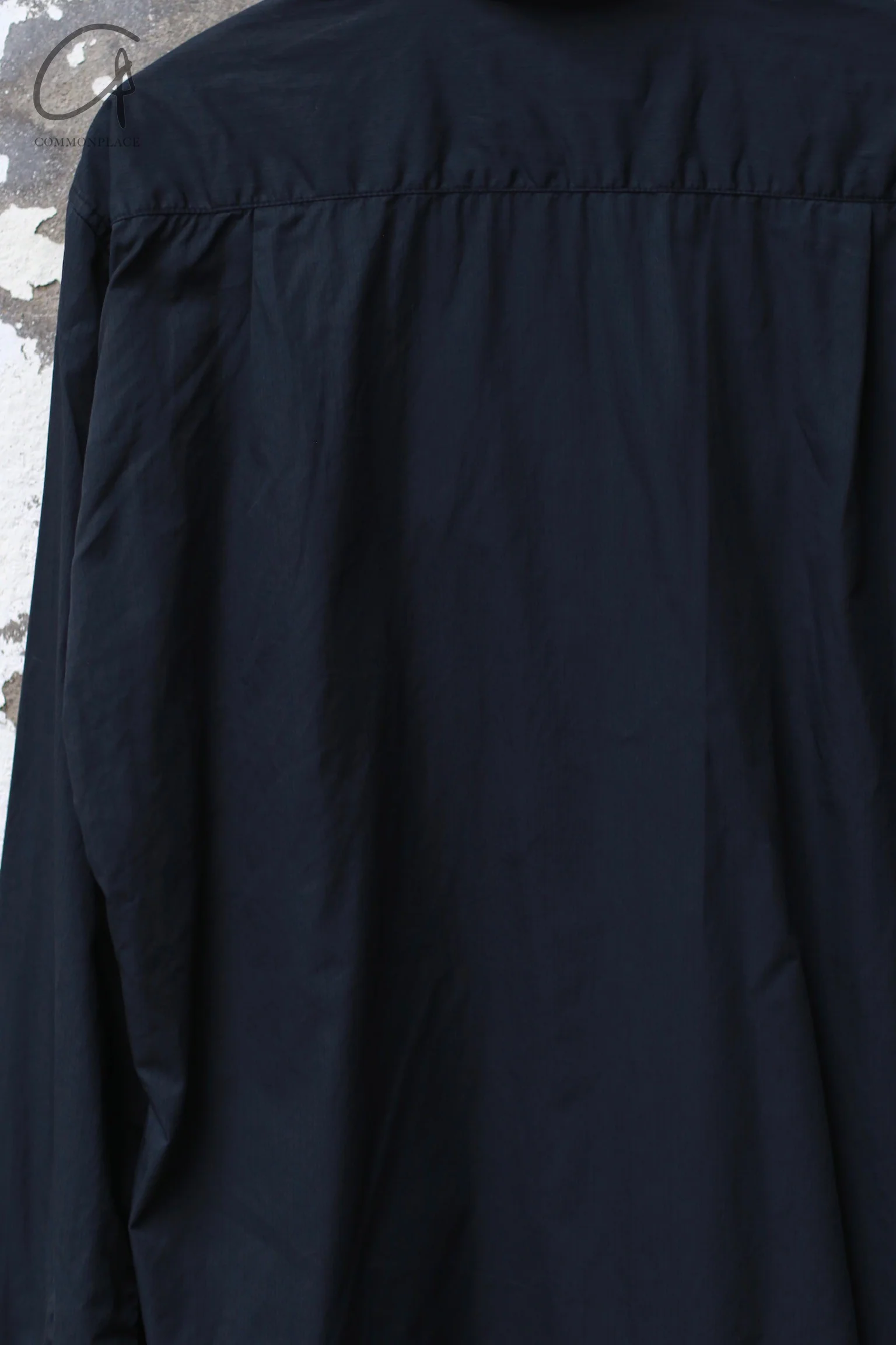 GEOFFREY B. SMALL Special silk hand-sewn shirt GBS-EV6S01-SHL Deep sea blue - Image 3