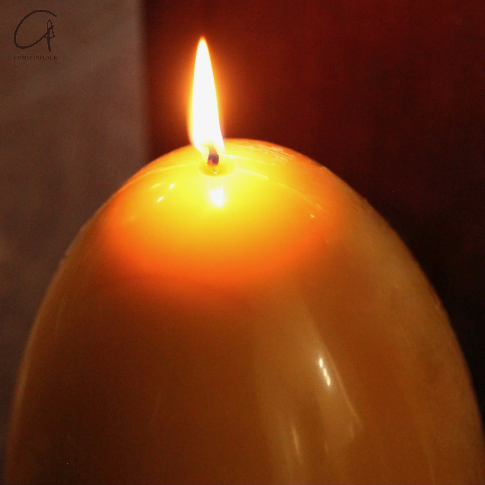 Ginger Q Egg-shaped candle GGQ-01-HUANG Yellow 21*21*31 - Image 4