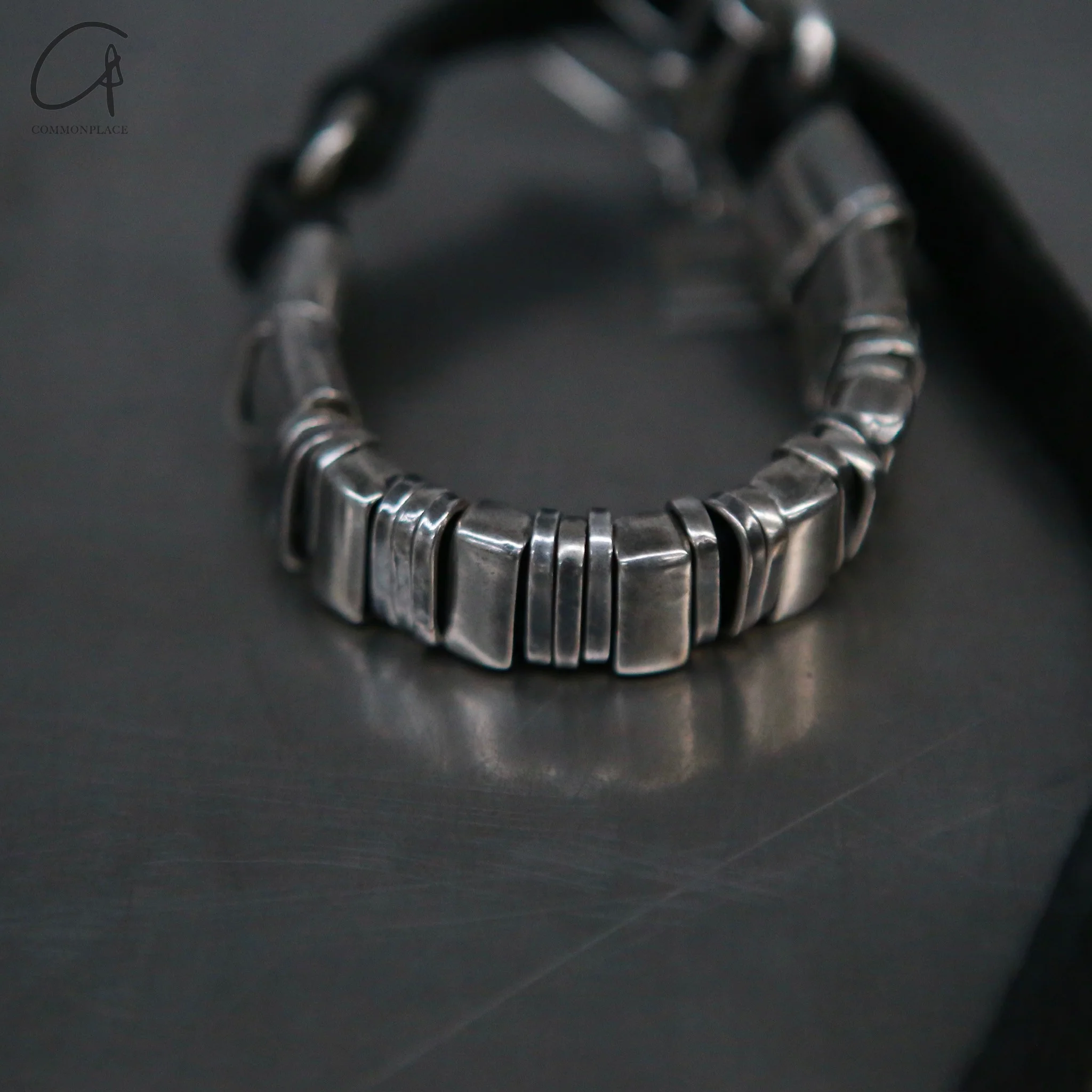 GOTI 24 Autumn and Winter 925 Silver Horse Leather Bracelet Italy GT-BR2208-0 - Image 3