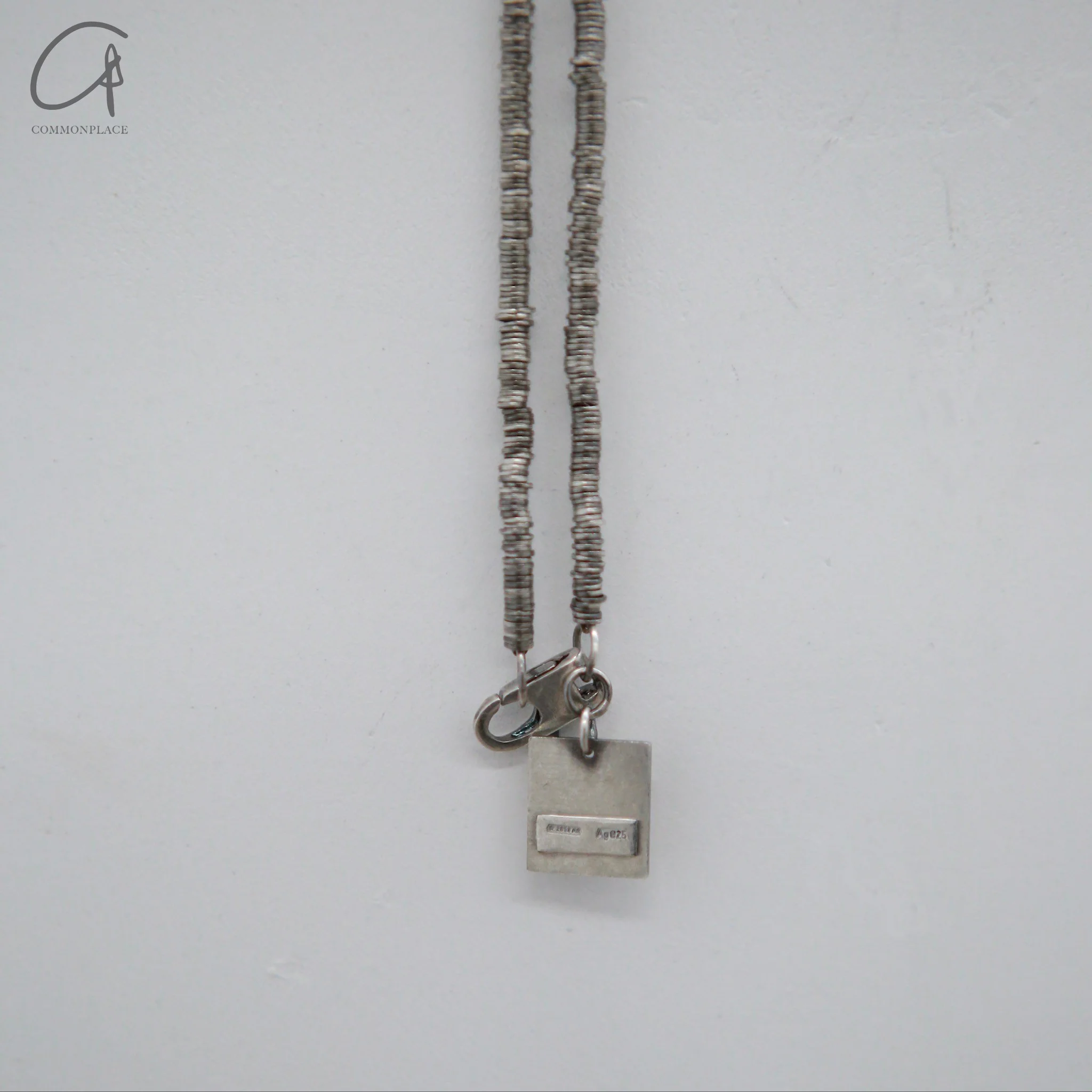 GOTI 24 Autumn and Winter Necklace 925 Silver Jewelry Italian Handmade GT-CN715-YIN Silver