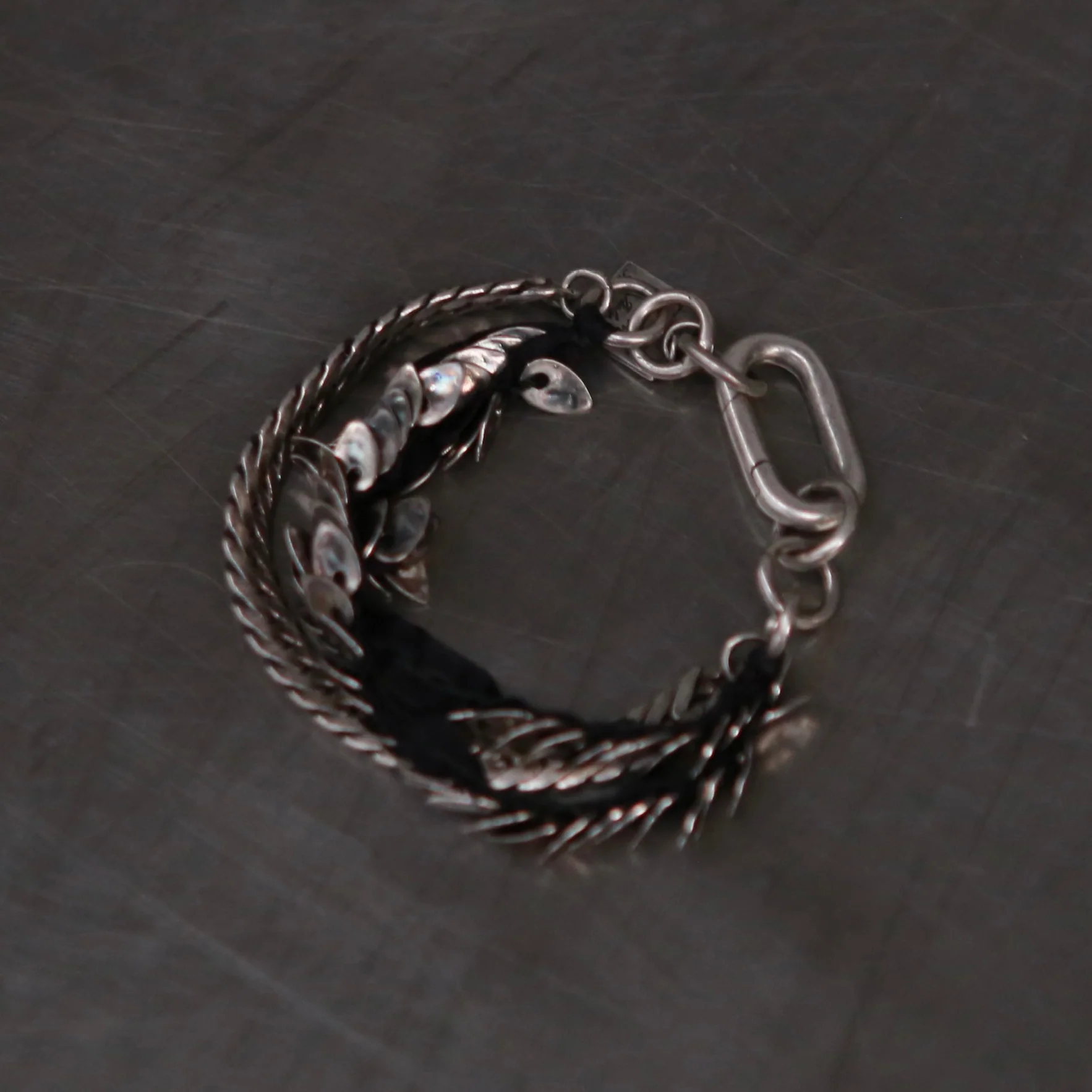 GOTI Artisan Double Chain Bracelet 925 Silver Italy GT-BR1246-0 - Image 4