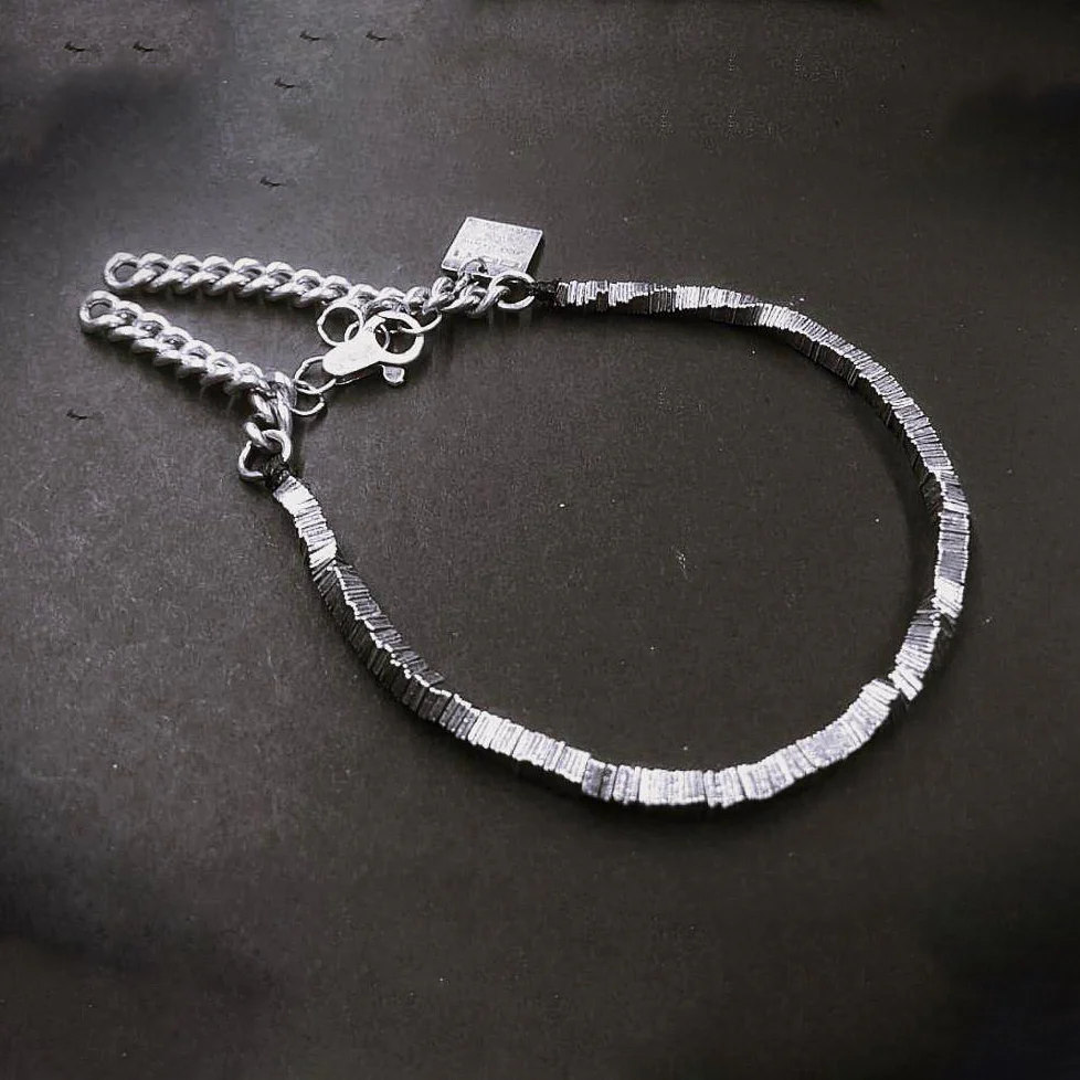 GOTI BR2330 925 Sterling Silver Bracelet, Italy GT-BR2330-0 - Image 2