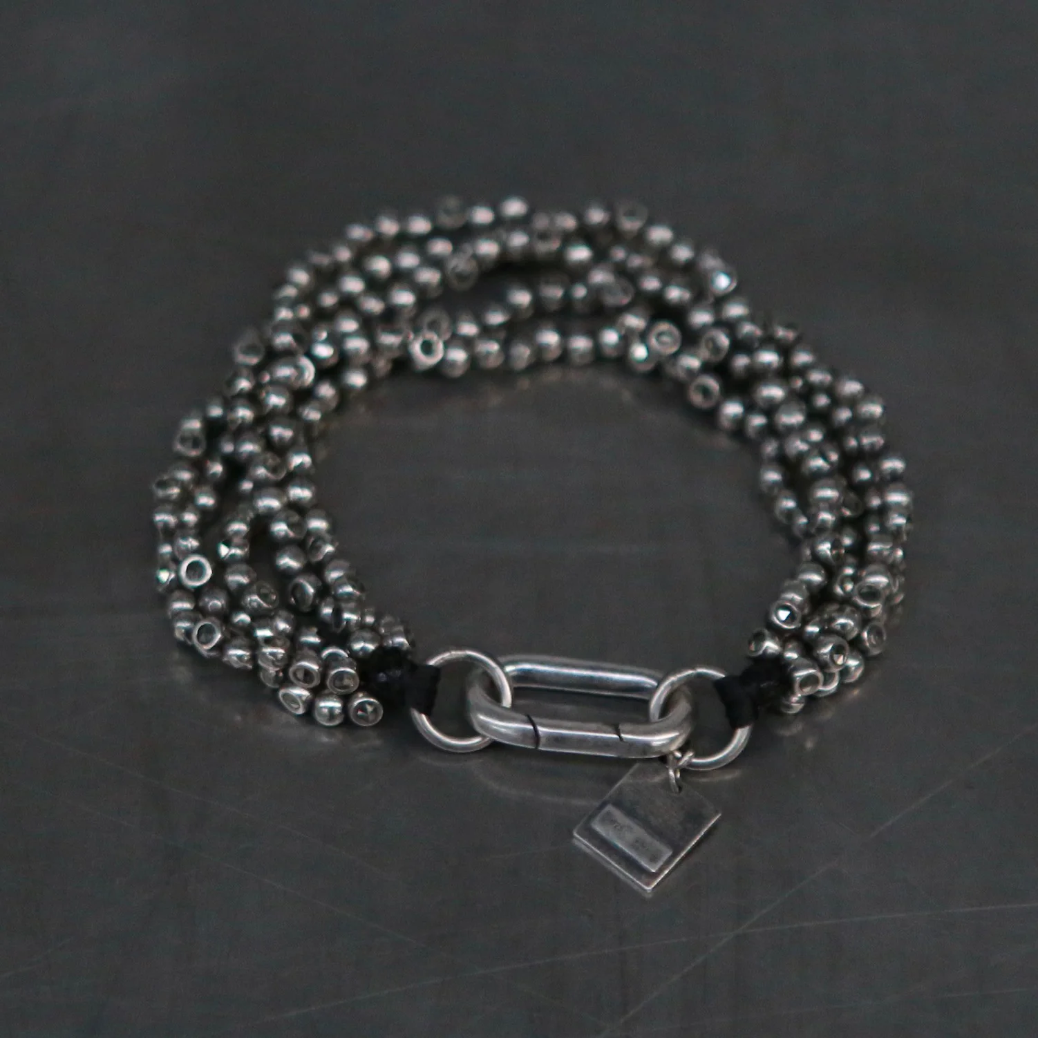 GOTI Marcus Stone Bracelet 925 Silver Italy GT-BR1067-0