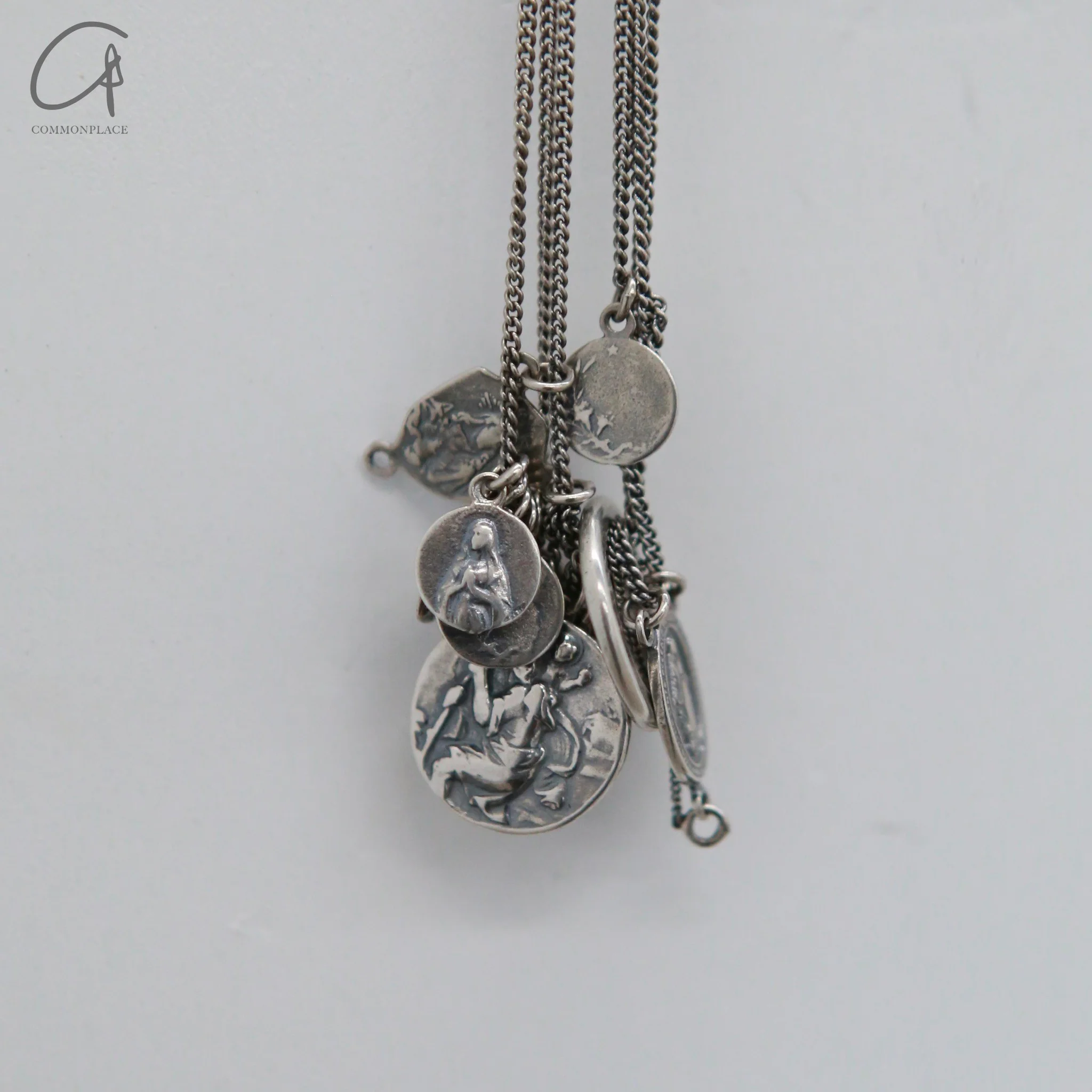 GOTI necklace 925 silver jewelry handmade in Italy GT-CN577-0