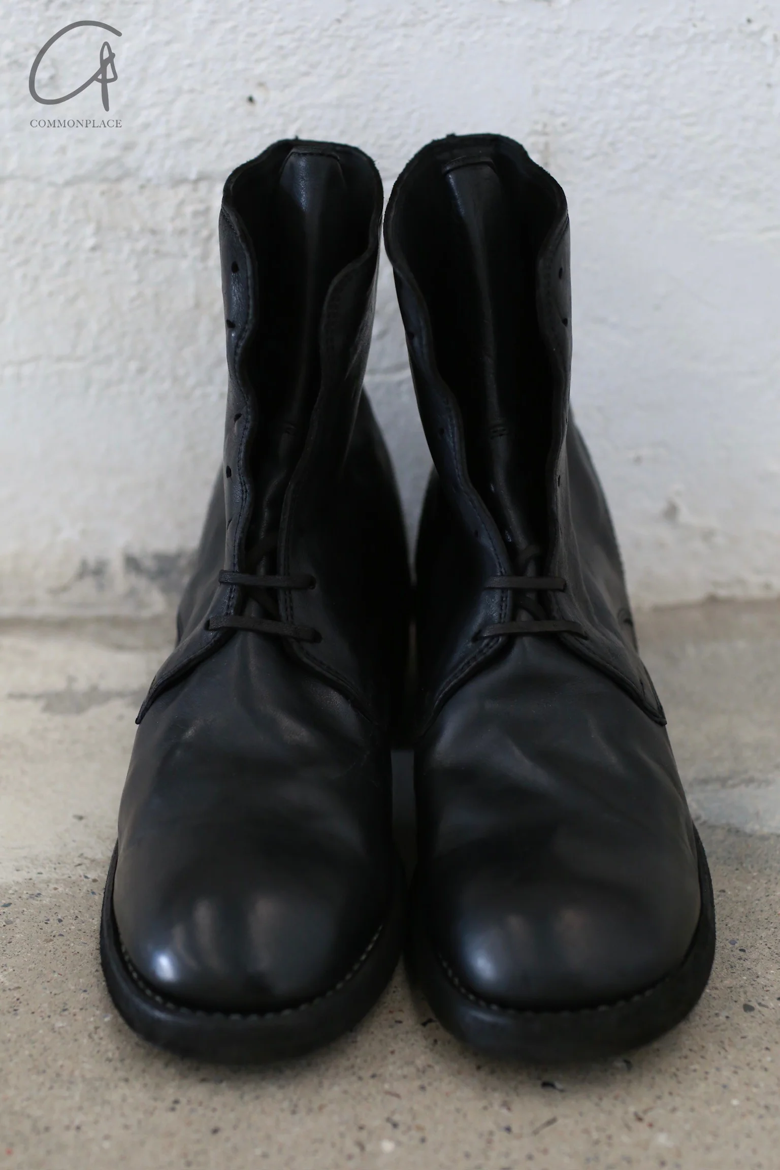 GUIDI 795Z soft horse leather thick-soled lace-up boots Italy GD-795Z-BLKT - Image 2