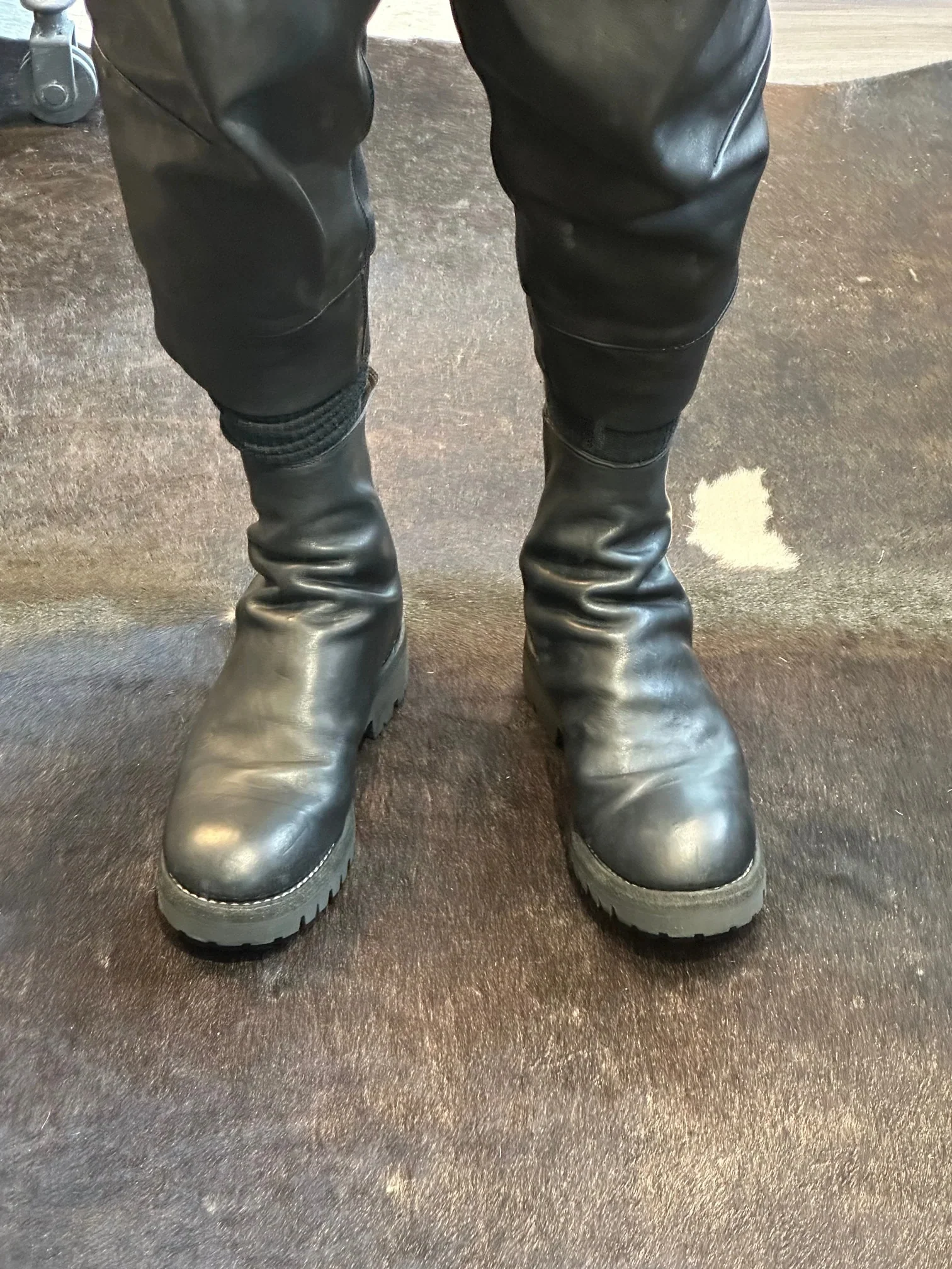 GUIDI 796v Horseskin Back Zipper Boots, Italian Craftsman GD-796V-BLKT Black - Image 10