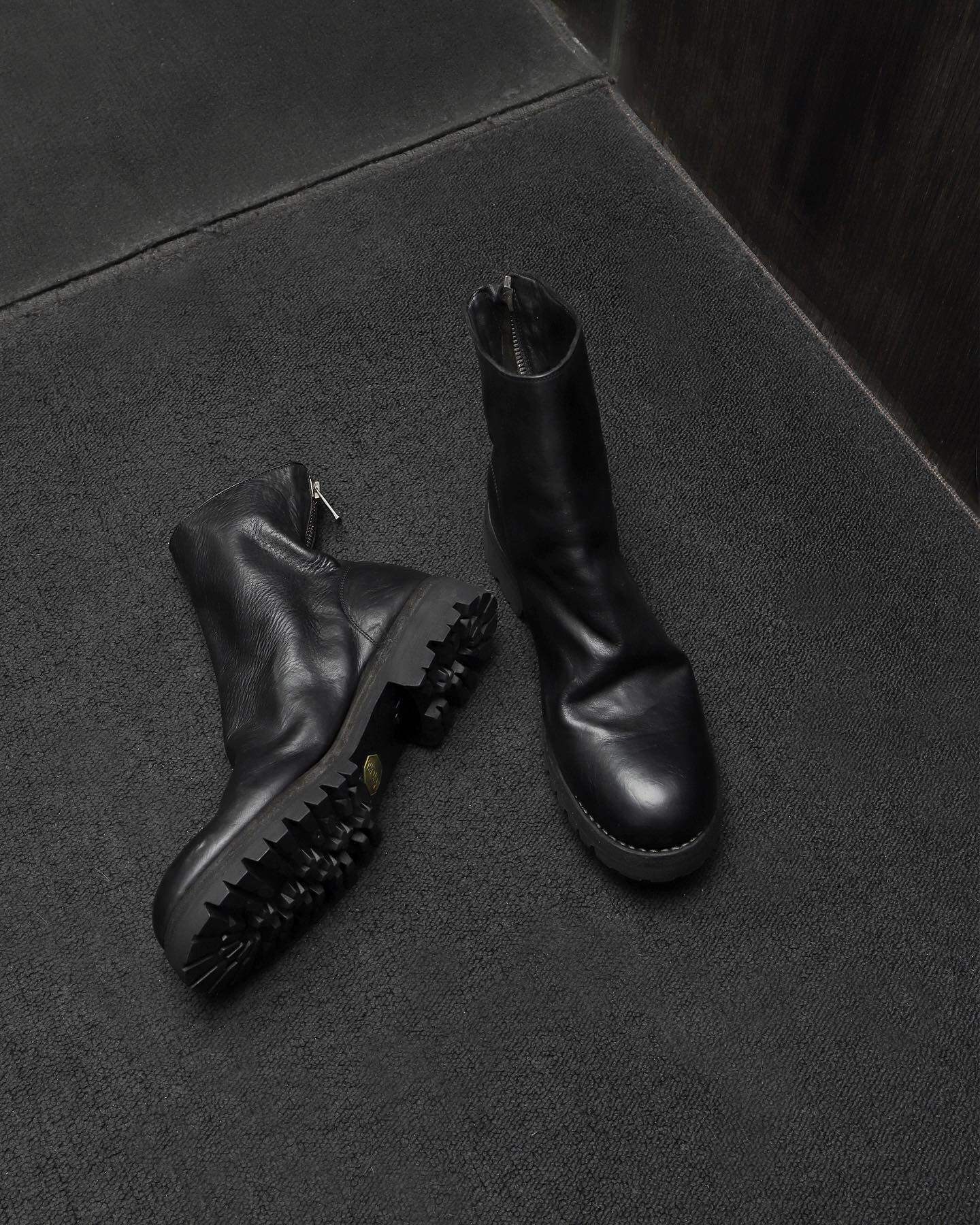 GUIDI 796v Horseskin Back Zipper Boots, Italian Craftsman GD-796V-BLKT Black - Image 6