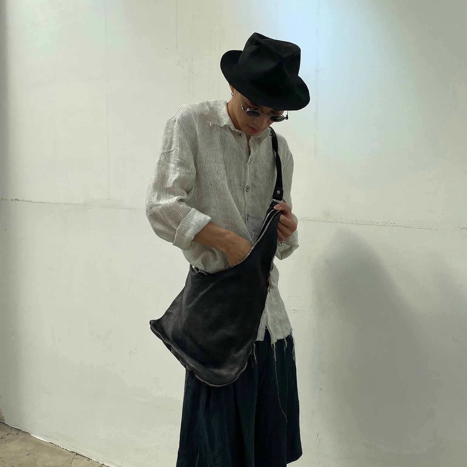 Guidi black tote bag SZ01 - Image 12