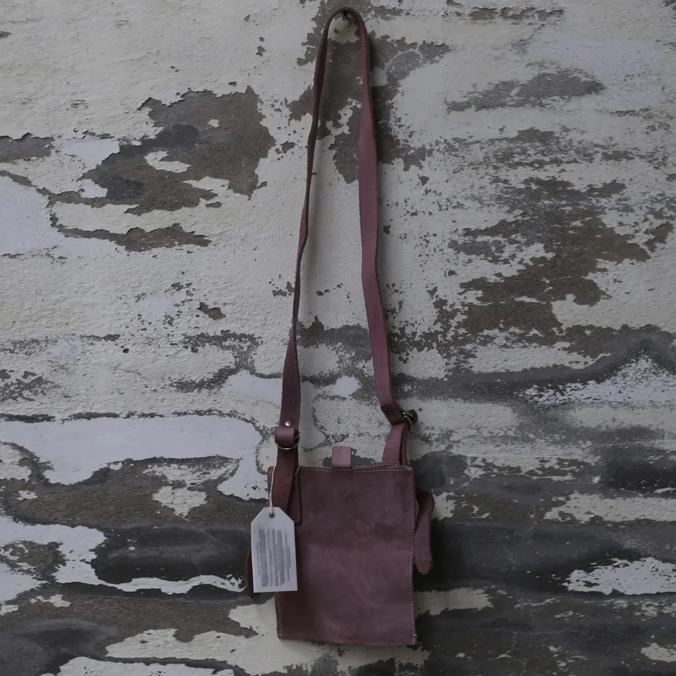 GUIDI Soft Horse Leather Full Grain Flat Crossbody Bag FT1 Italy Artisan GD-FT1-CO149T