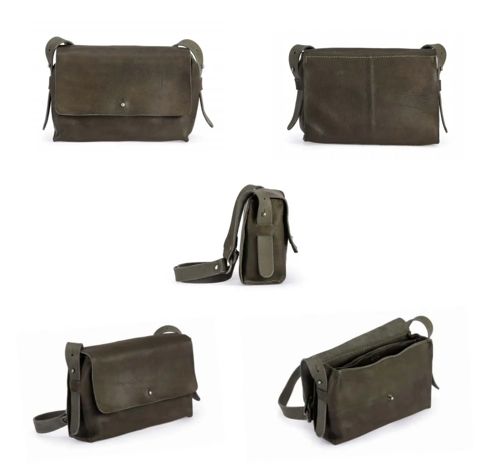 GUIDI EN04C Soft Full Grain Small Shoulder Bag, Italy GD-EN04C-CV23T - Image 5